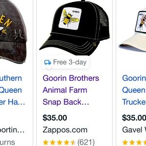 Goorin Brothers Animal Farm queen bee trucker hat